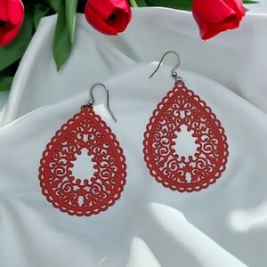 Bohemian drop earrings (R)